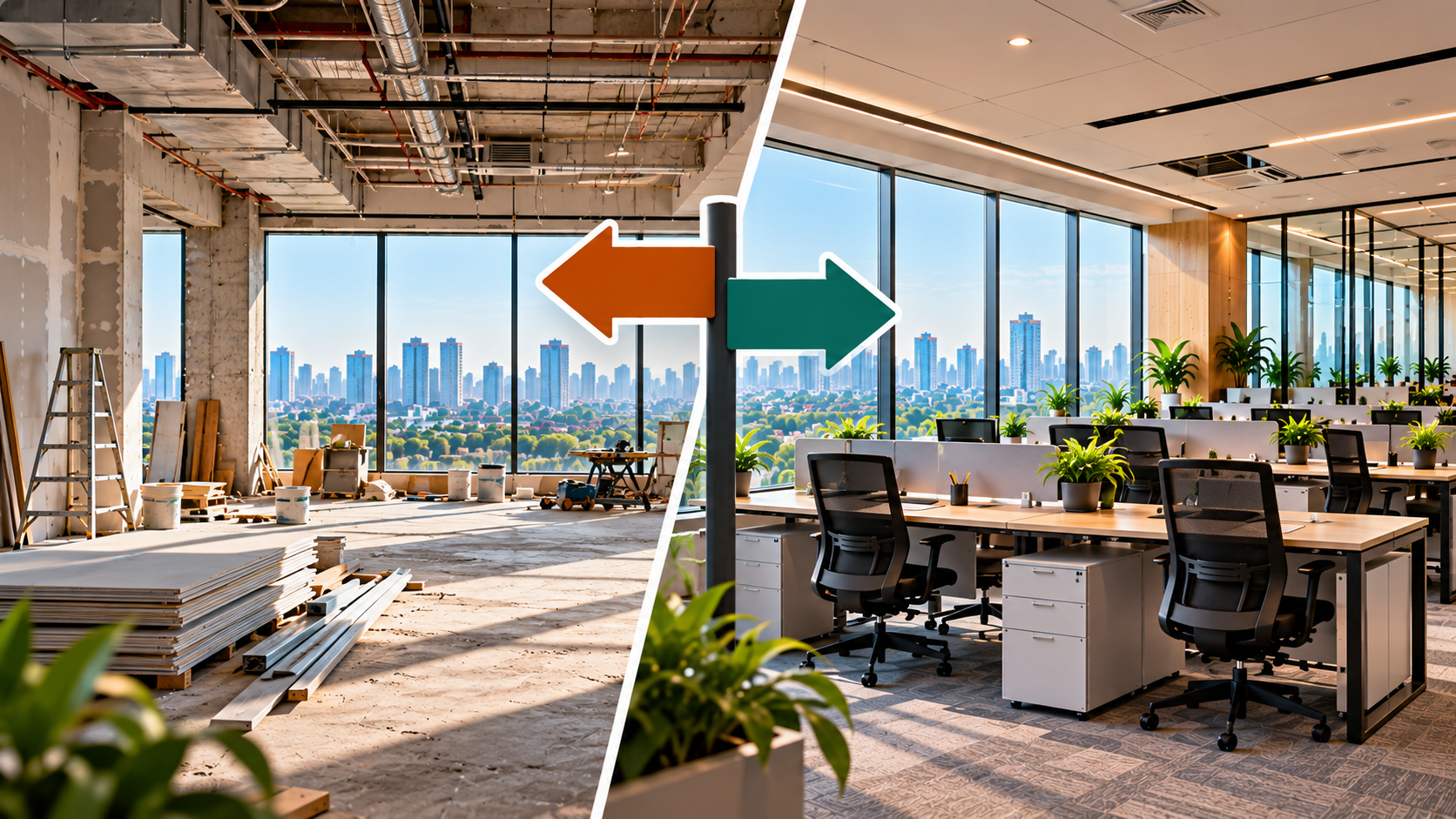 Office Renovation vs Relocation in Delhi NCR