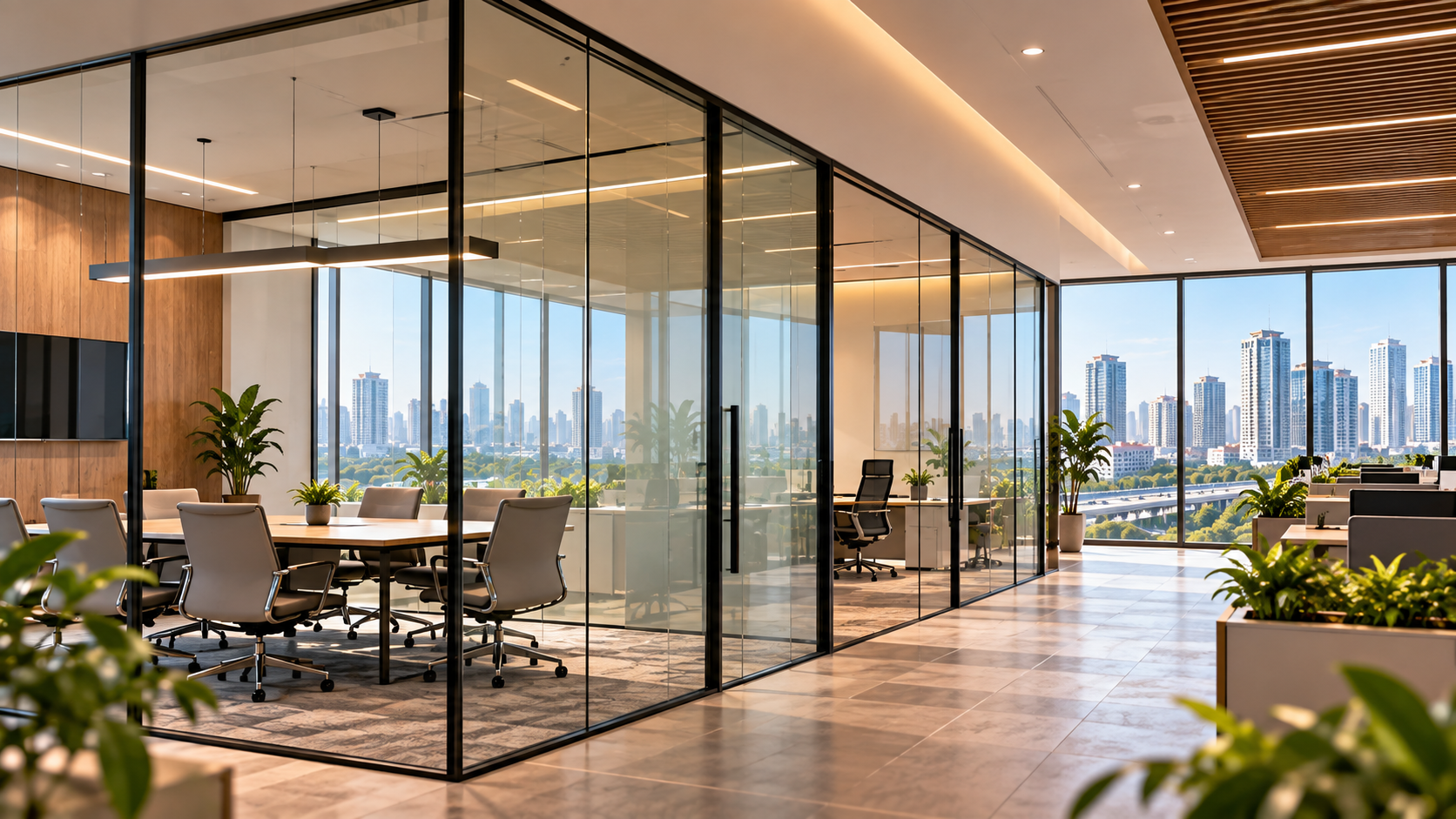 Office Glass Partitions