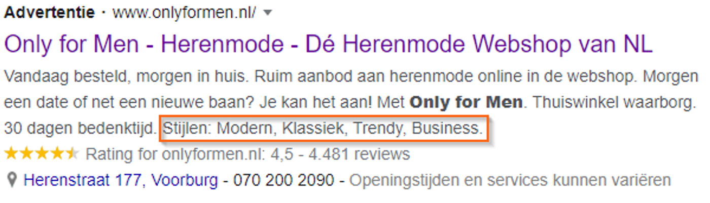 Welke Google Ads extensies zijn er en wanneer gebruik je ze?