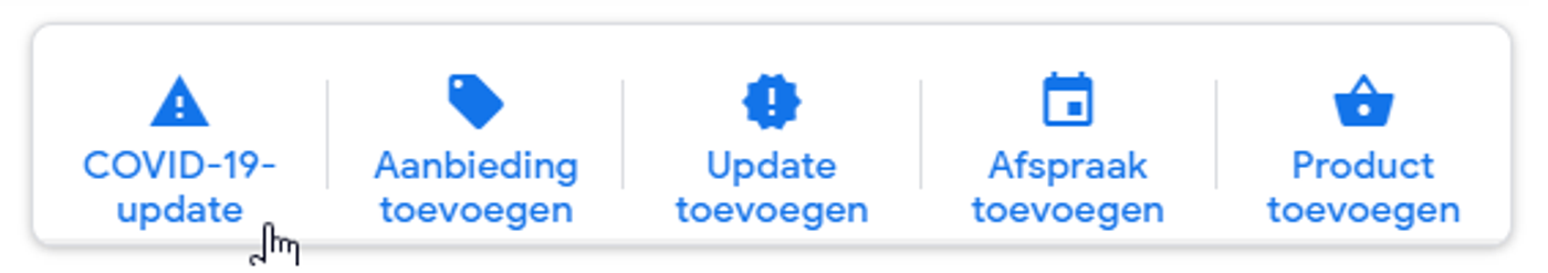 COVID-19 Update in Google My Business