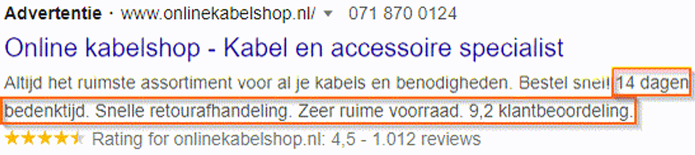Welke Google Ads extensies zijn er en wanneer gebruik je ze?