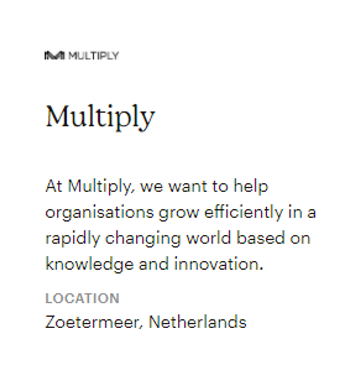 Multiply officieel Mailchimp Partner