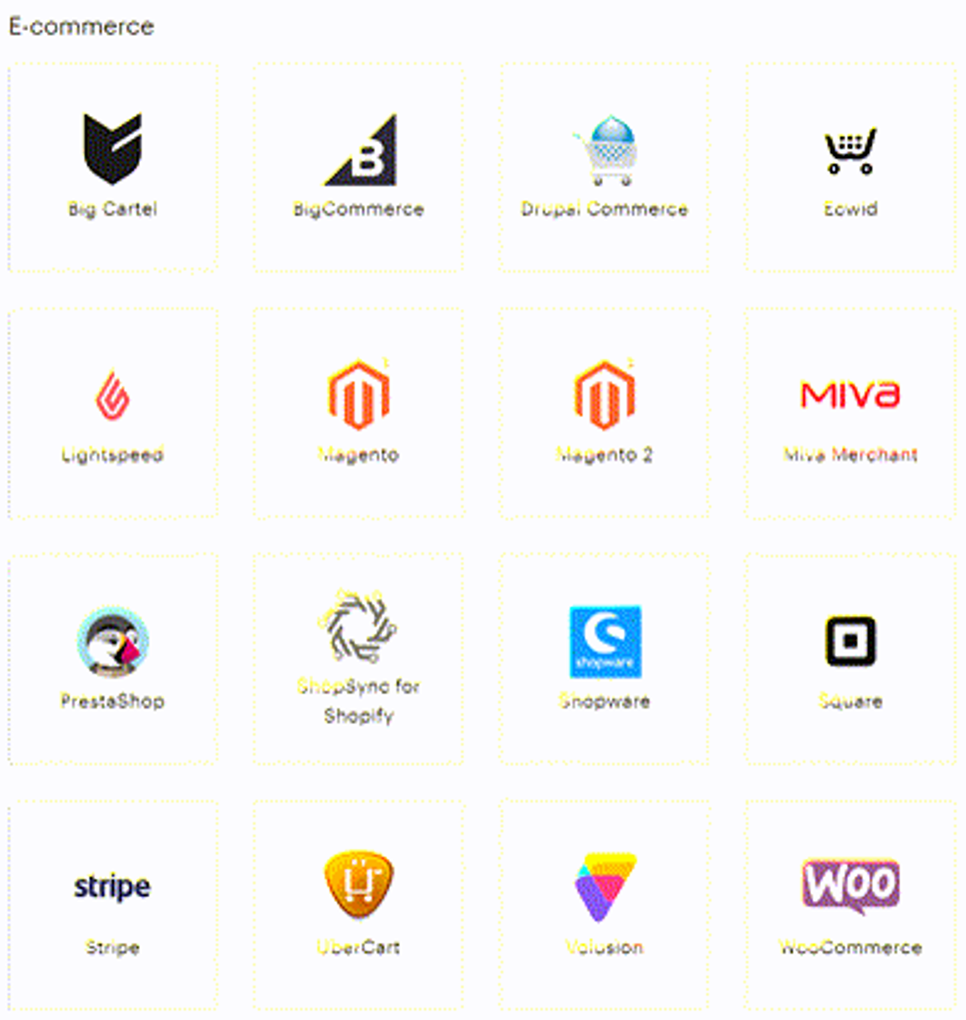 ecommerce-platformen