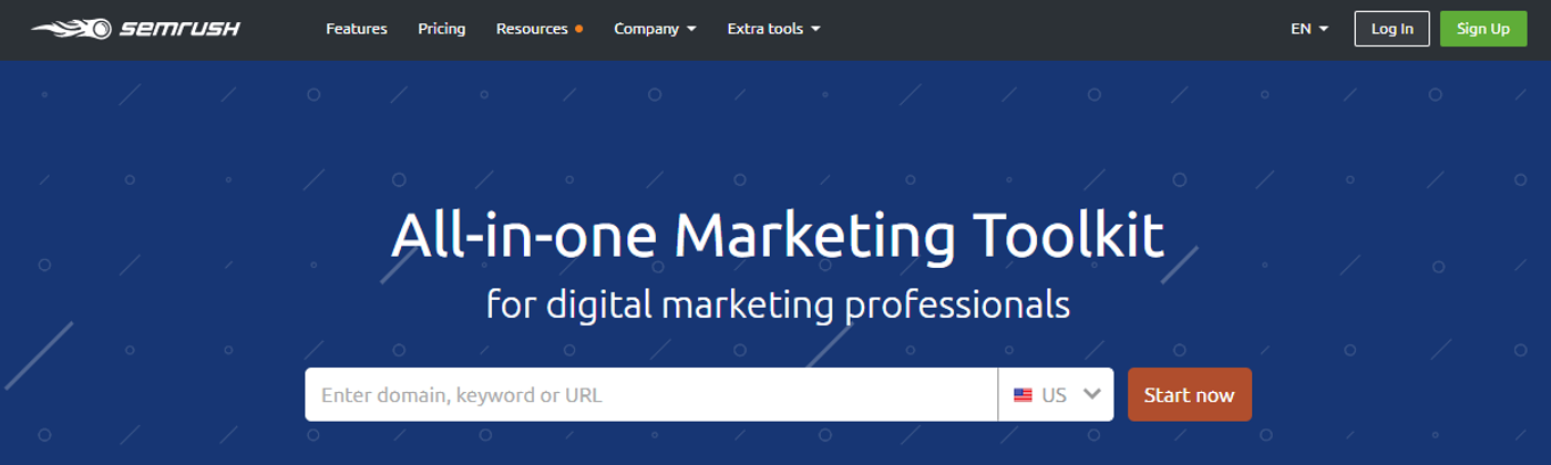 semrush-online marketing tool