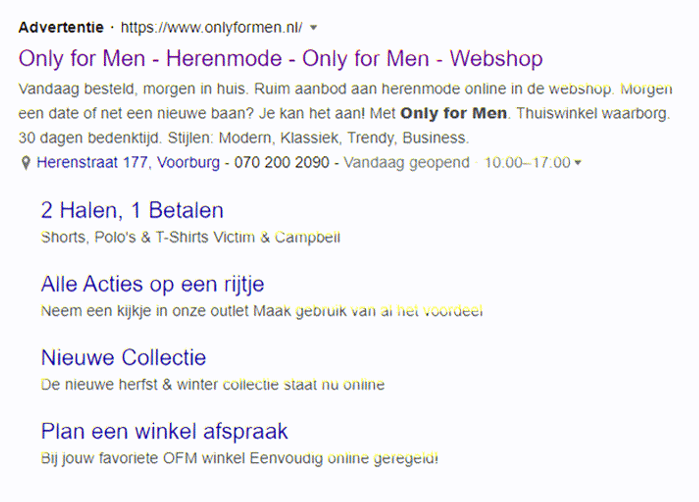 Locatie extensies voor meer bezoek naar je fysieke winkel