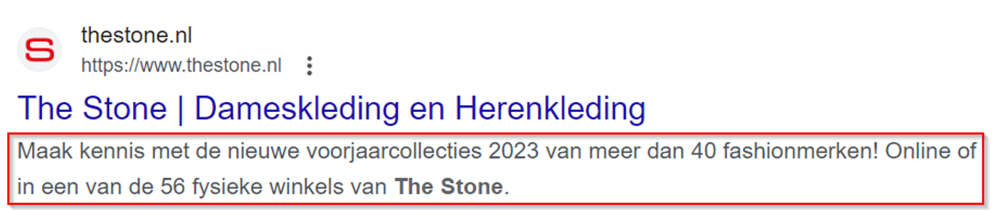 Meta descriptions AI gegenereerd