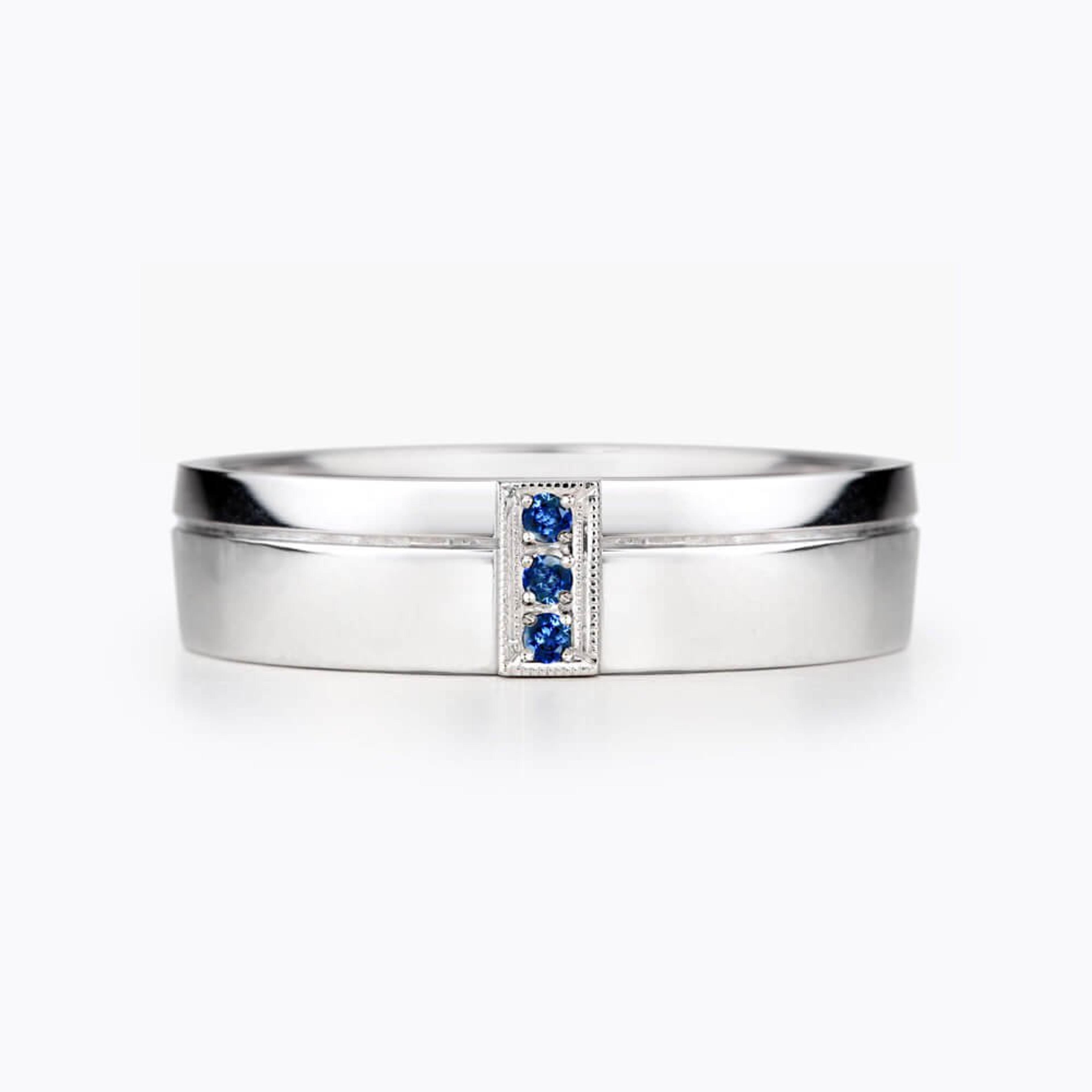Snubní prsteny SN-786 – speciál, diamant, bílé zlato — Zlatnictví Vaněk Kolín