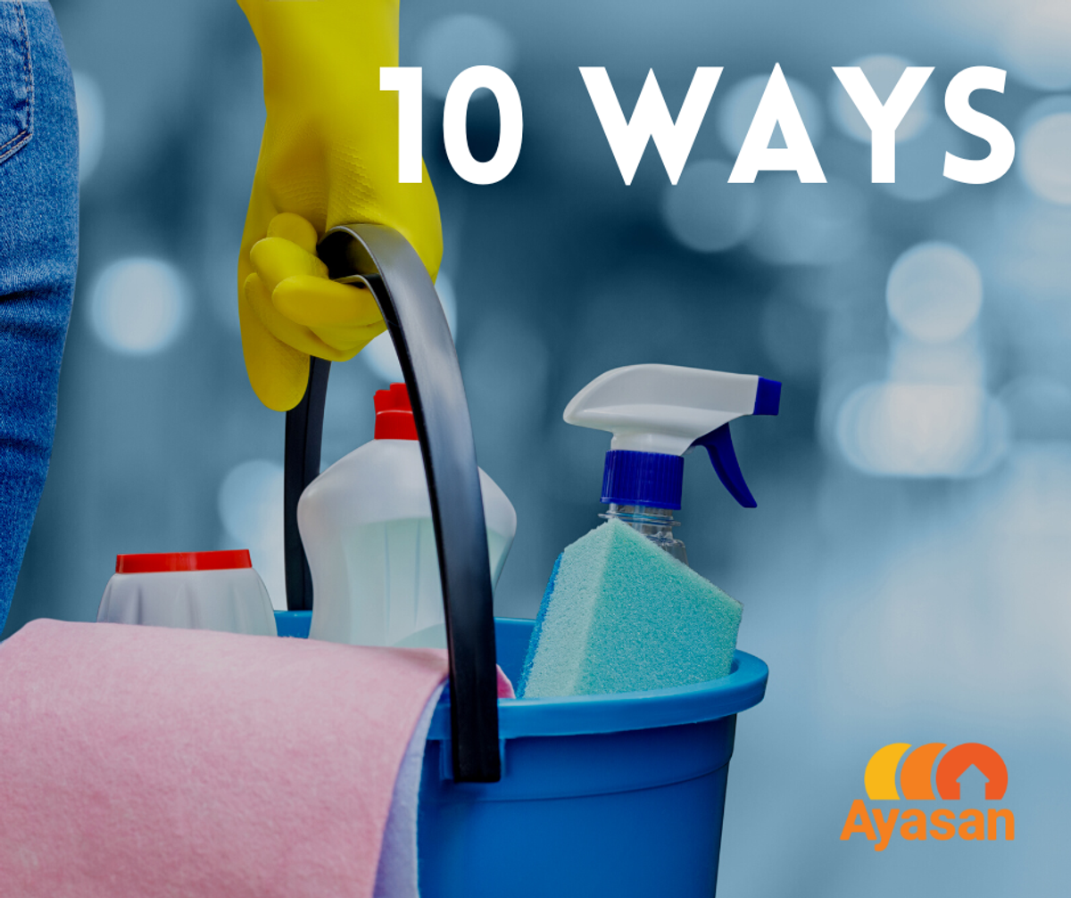 10 วิธีดับกลิ่นเหม็นในบ้านตามแบบฉบับ Ayasan