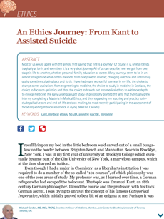 An Ethics Journey