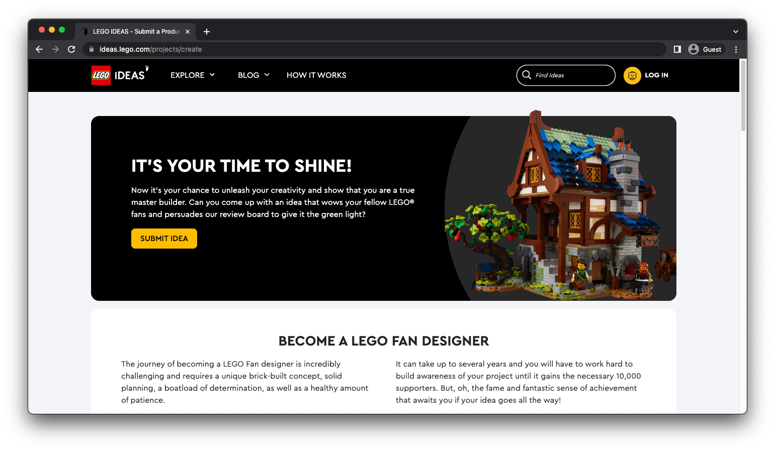 LEGO Fan designer program