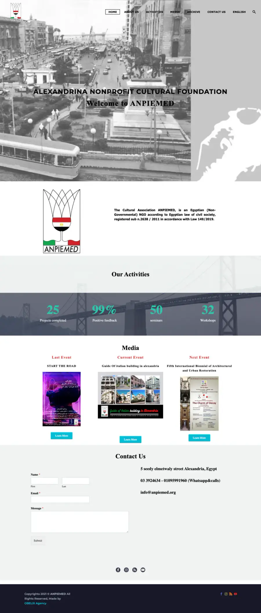 ANPIEMED website preview