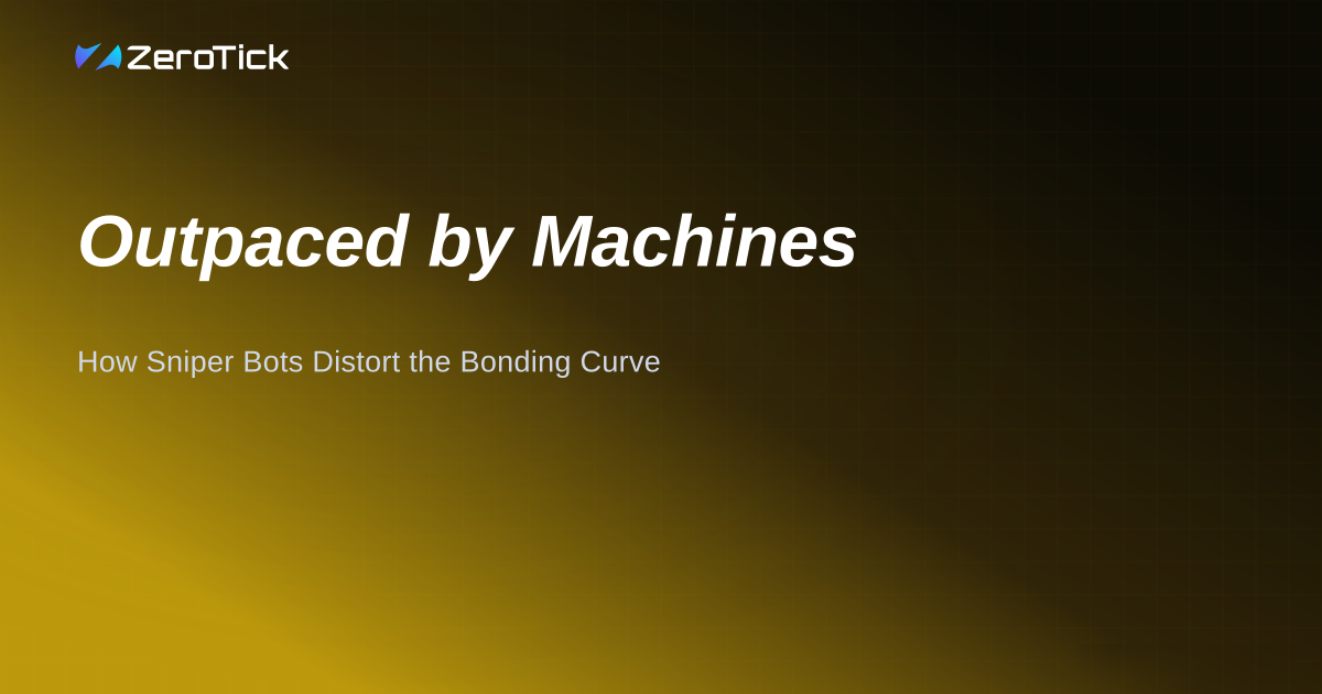 Outpaced by Machines: How Sniper Bots Distort the Bonding Curve