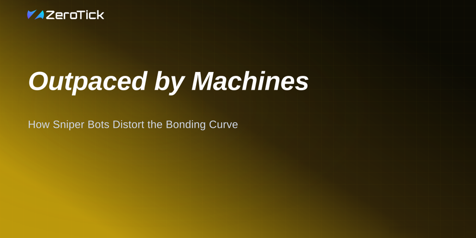 Outpaced by Machines: How Sniper Bots Distort the Bonding Curve