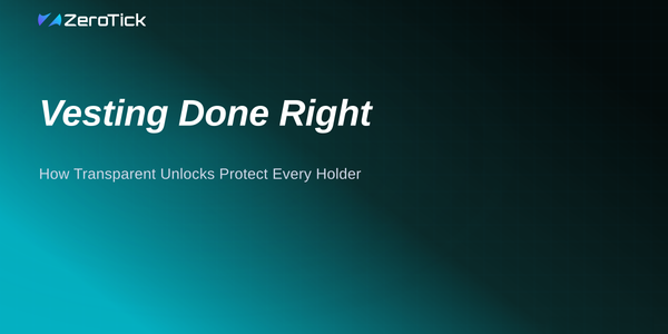 Vesting Done Right: How Transparent Unlocks Protect Every Holder