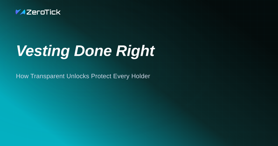 Vesting Done Right: How Transparent Unlocks Protect Every Holder