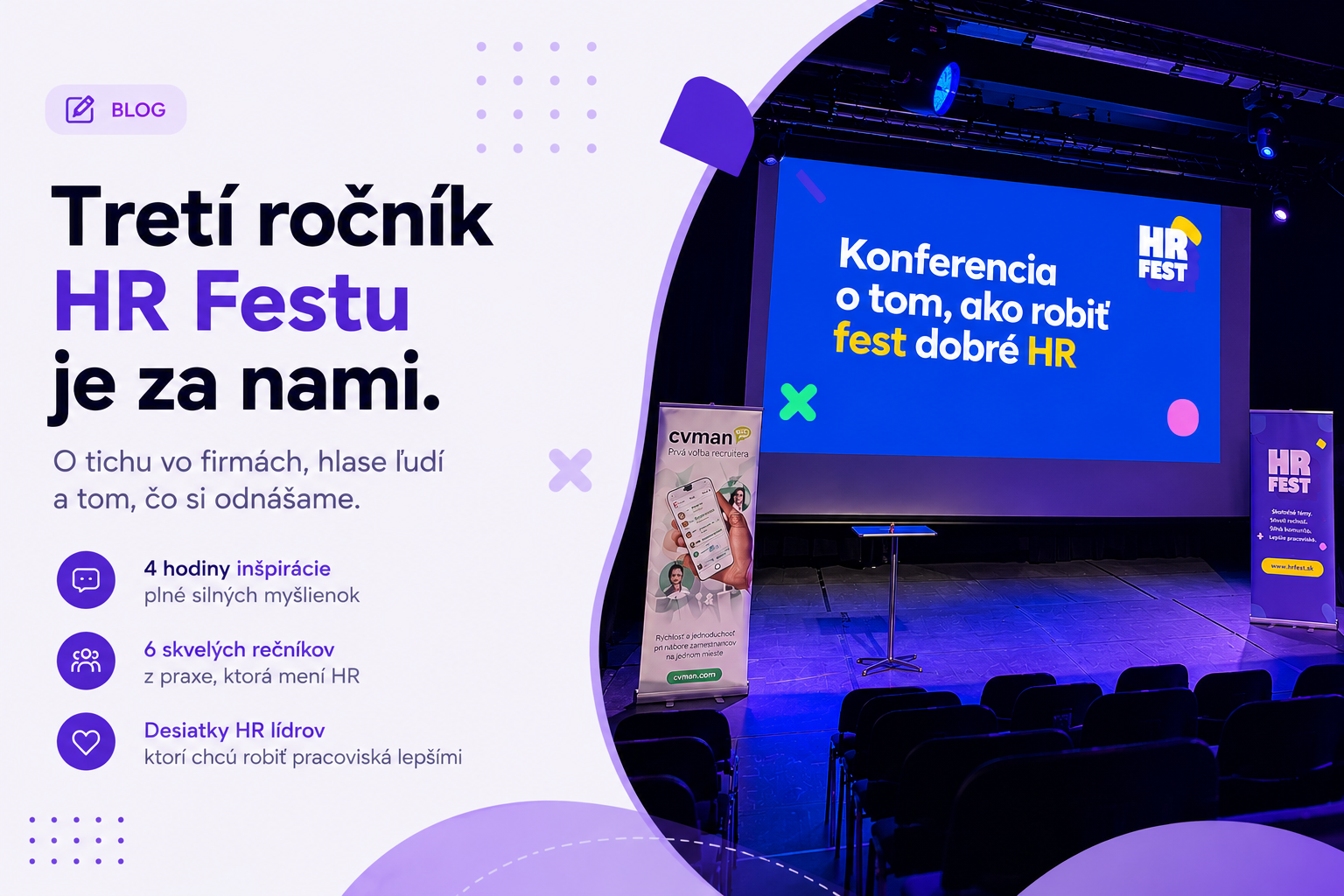 HR Fest: Čo sme si odniesli z konferencie, ktorá sa nebála otvoriť fest nepríjemné otázky