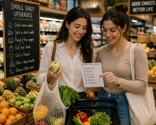 The Small Daily Upgrades That Add Up to a Better Life