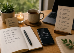 The Digital Habits of People Who Seem Calm Online