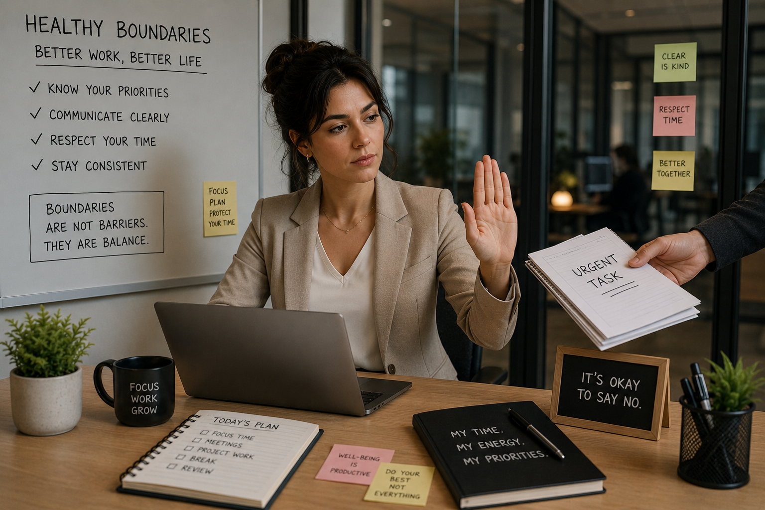 How to Set Boundaries at Work Without Burning Bridges