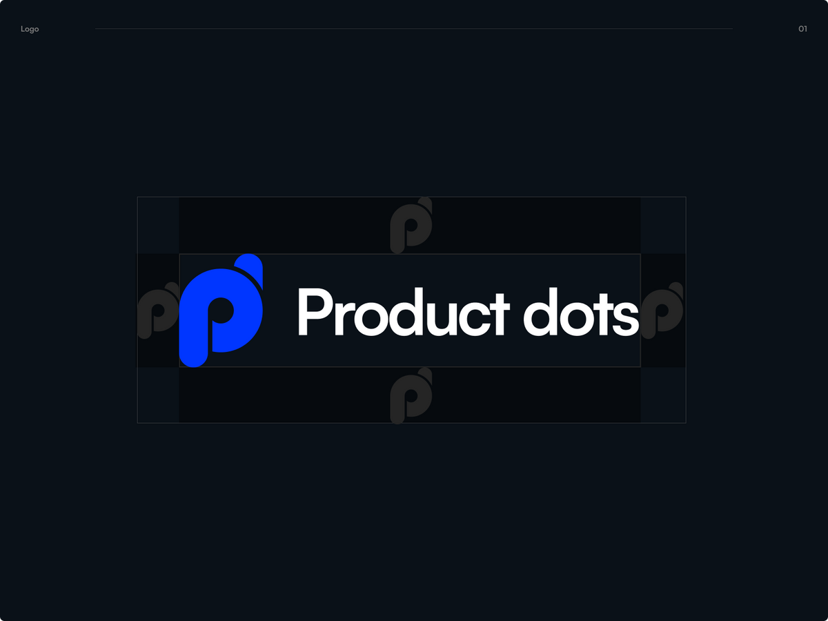 Product dots logo presentation