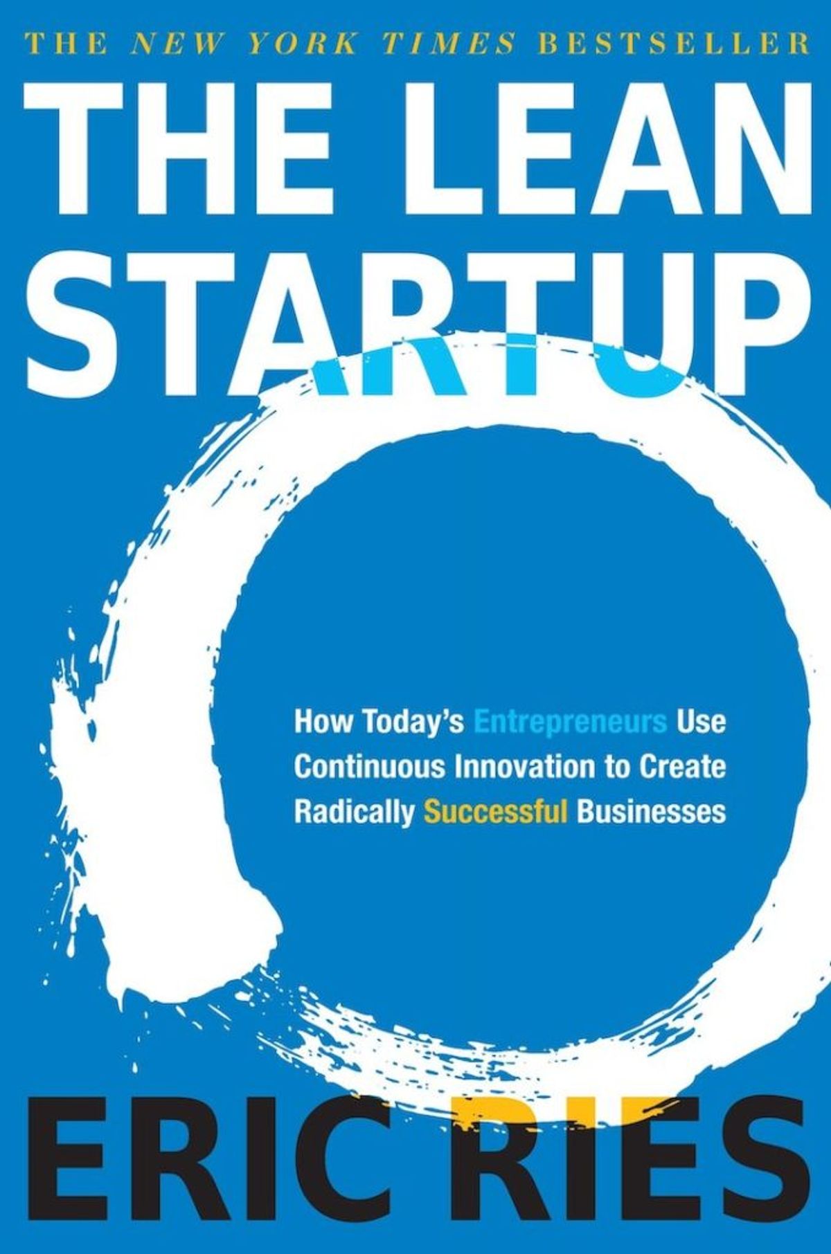The Lean Startup cover book