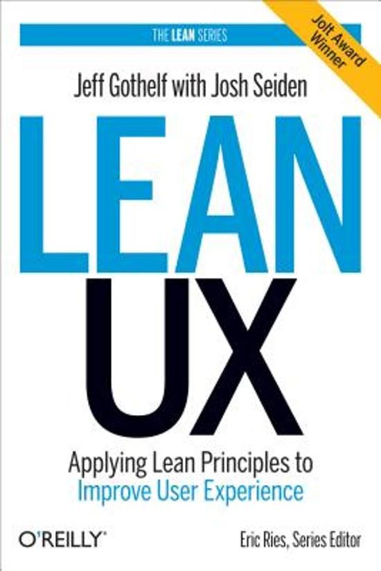 Lean UX cover book