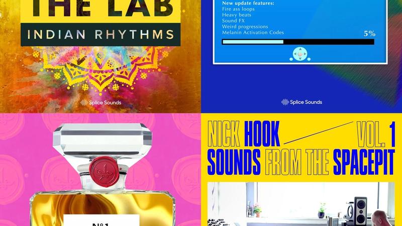 New samples by Dhruv Goel, Nick Hook, MeLo-X & TĀLĀ at Splice Sounds