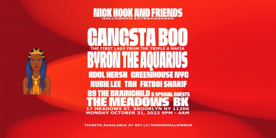 Nick Hook + Friends Halloween · NICK HOOK AND FRIENDS HALLOWEEN EVENTBRITE HEADER