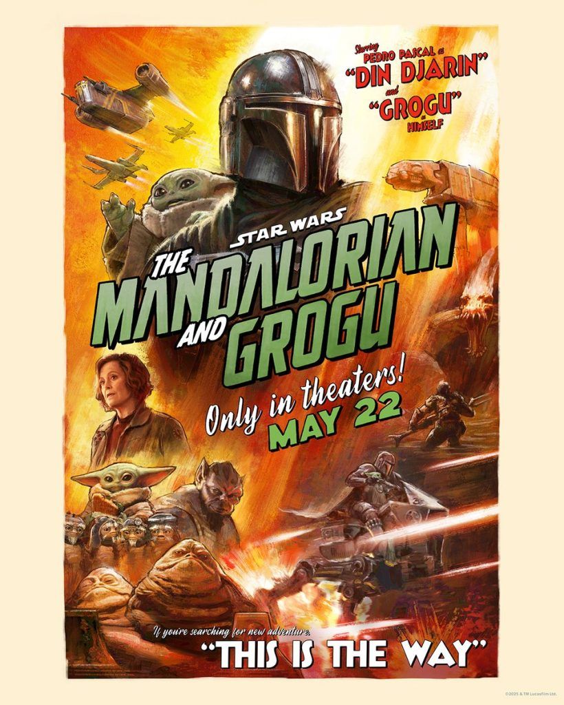 affiche mandalorian et grogu 2026