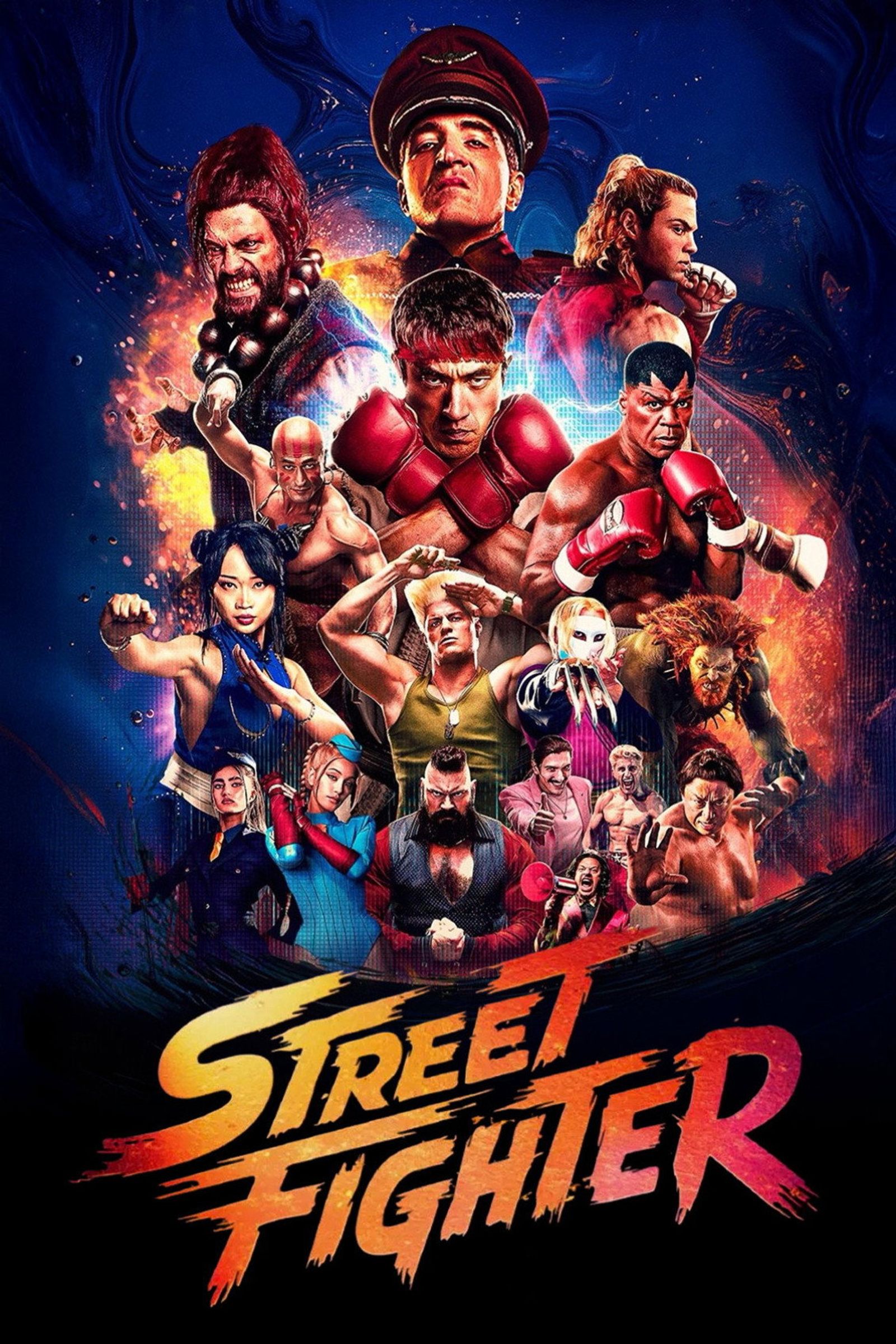 Affiche officielle du film Street Fighter