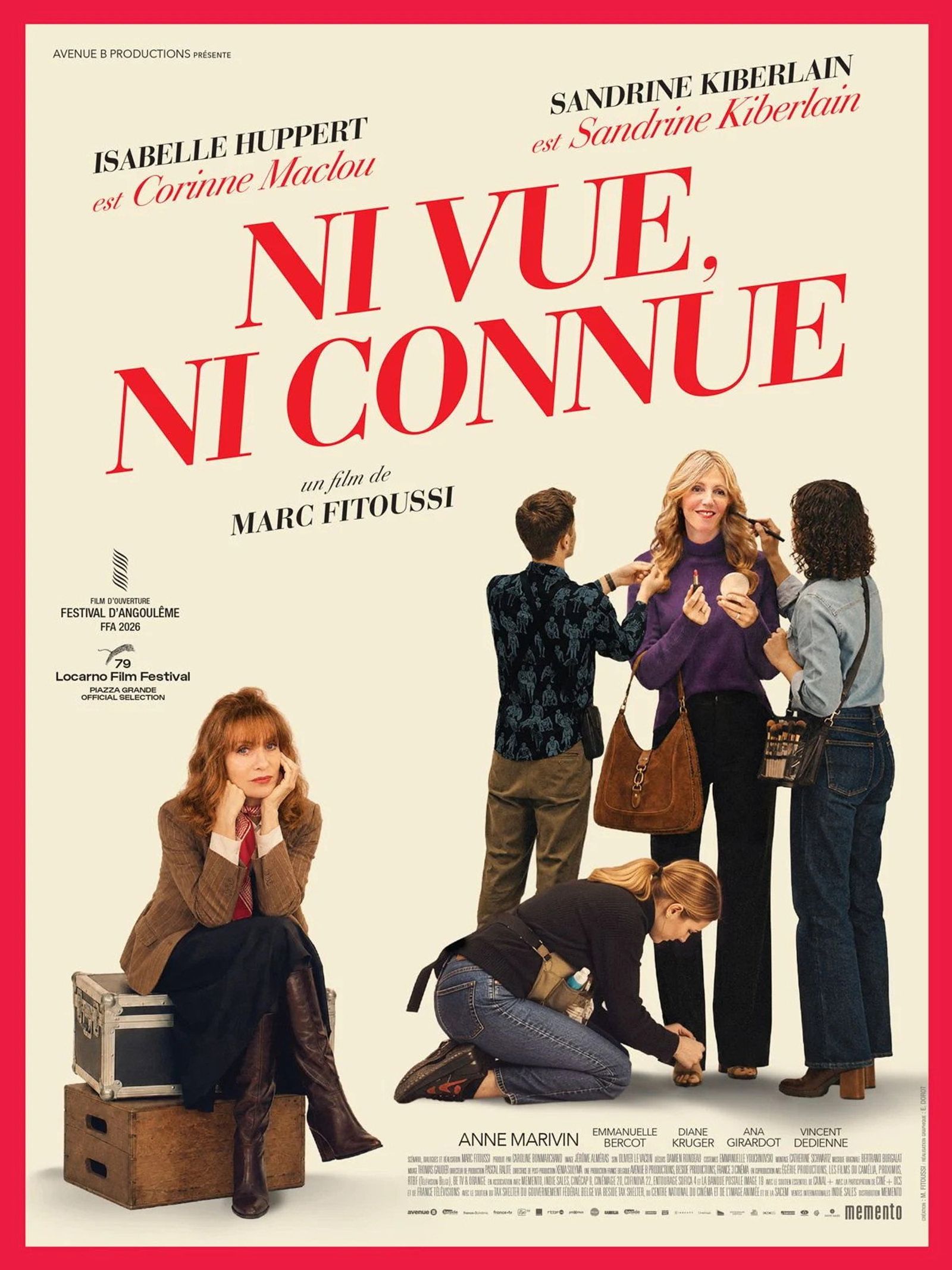 Affiche officielle du film Ni vue, ni connue