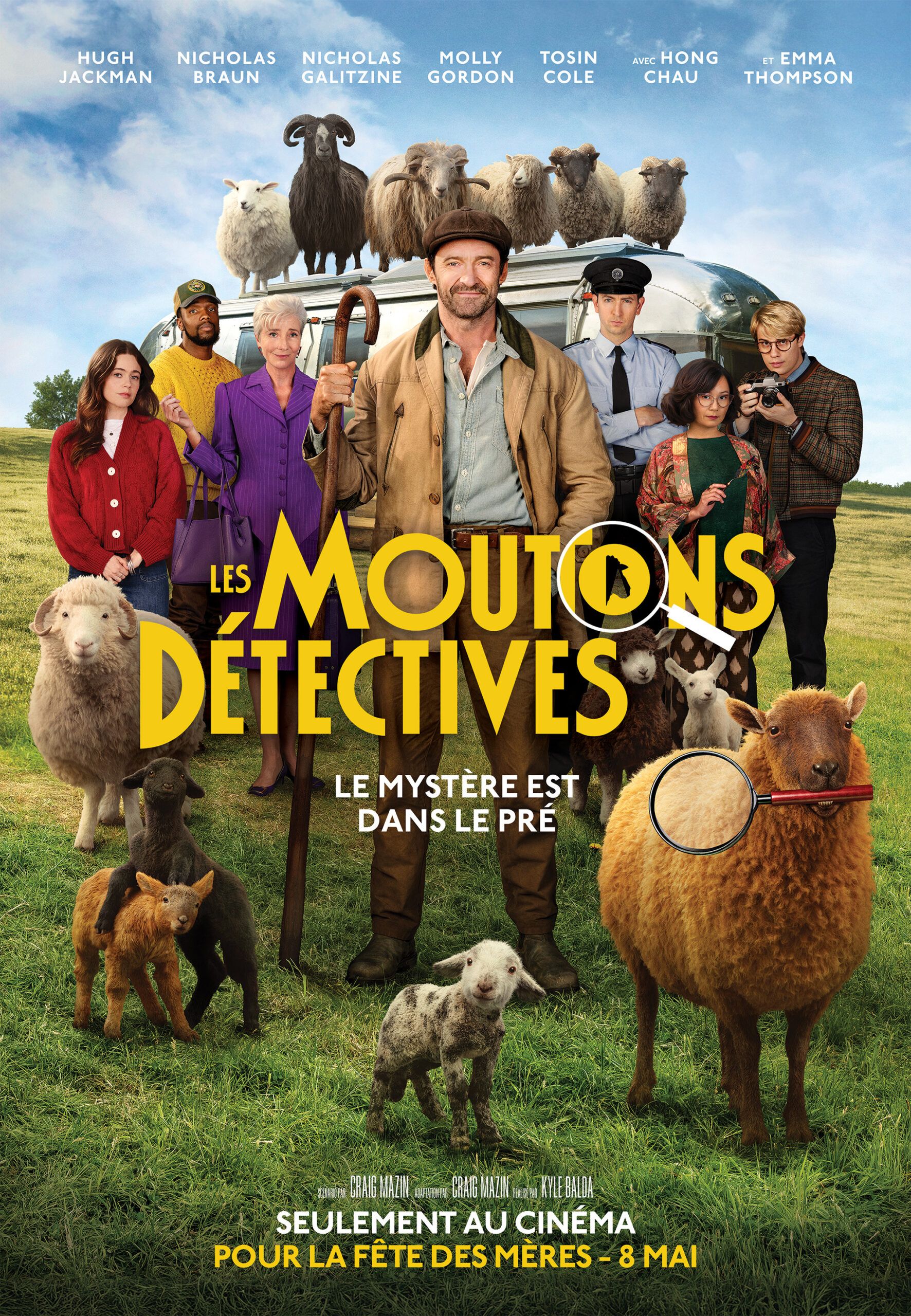affiche les moutons detectives 2026 film