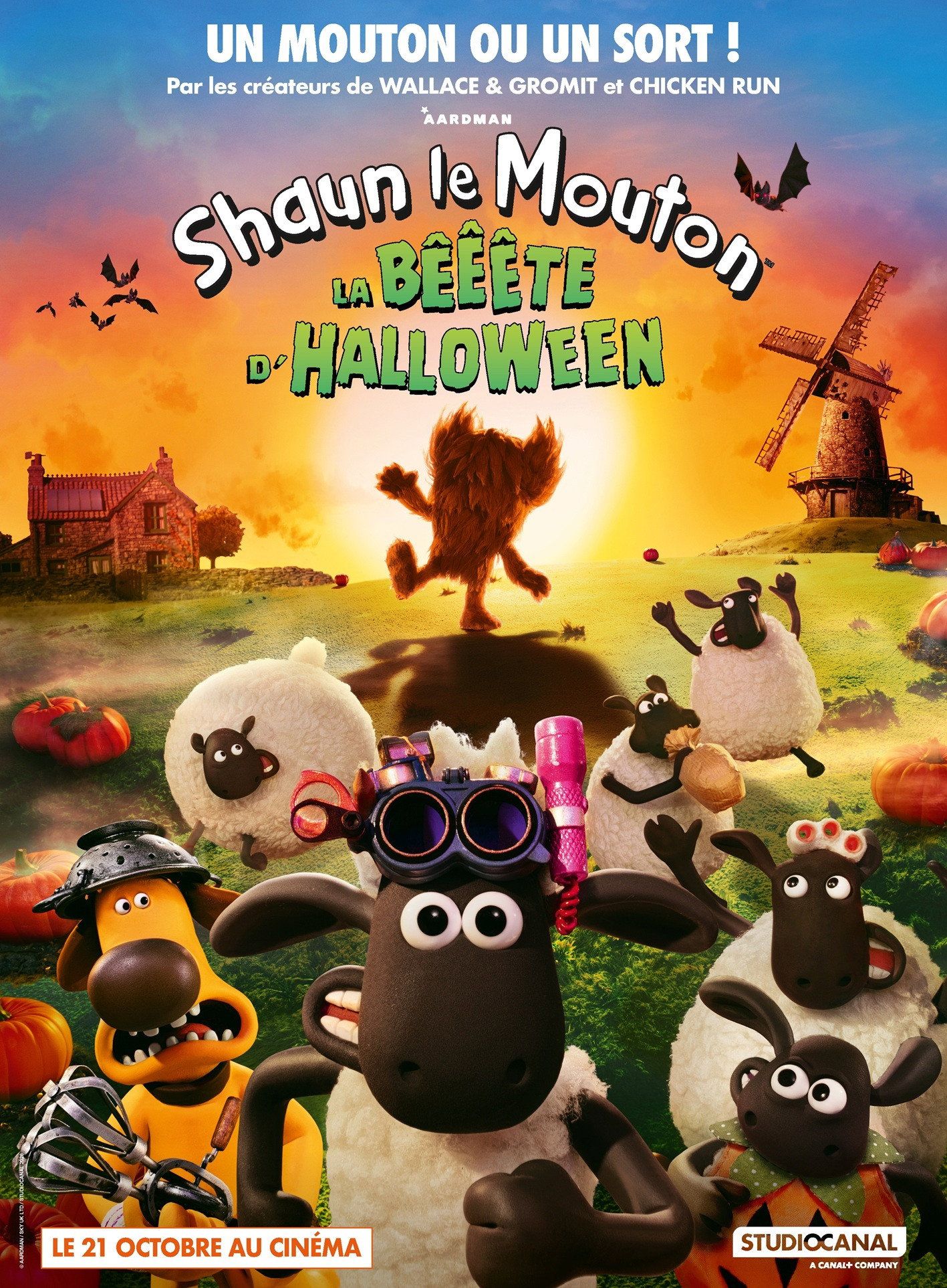 Miniature de l'article : Shaun le Mouton : La Bêêête d’Halloween arrive au cinéma le 21 octobre