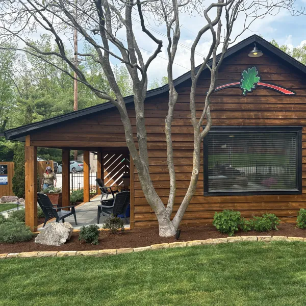Commercial Building Repair and Staining