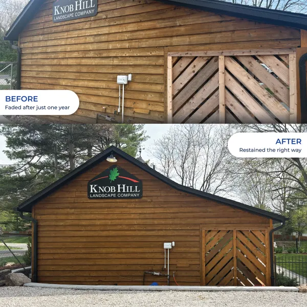 Commercial Building Repair and Staining