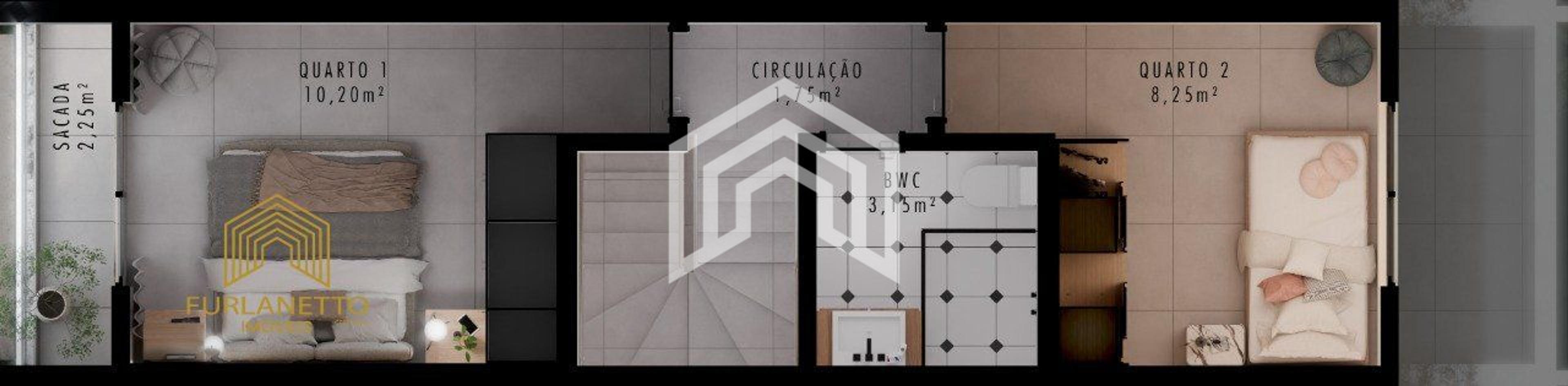 Sobrado Geminado à venda no Nova Brasília - parcelamento em 30x — foto 8