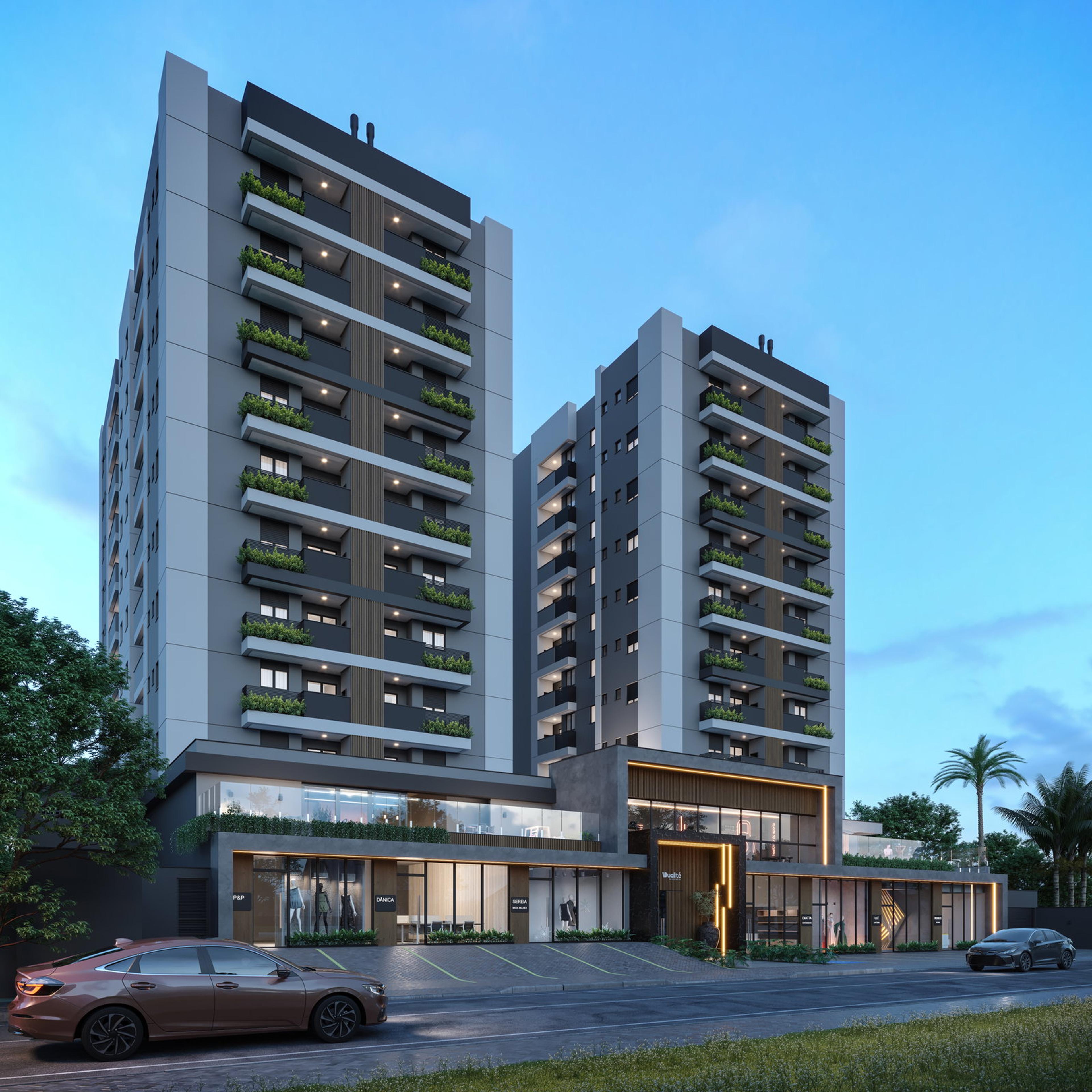 Apartamento em Glória, Joinville — foto 2