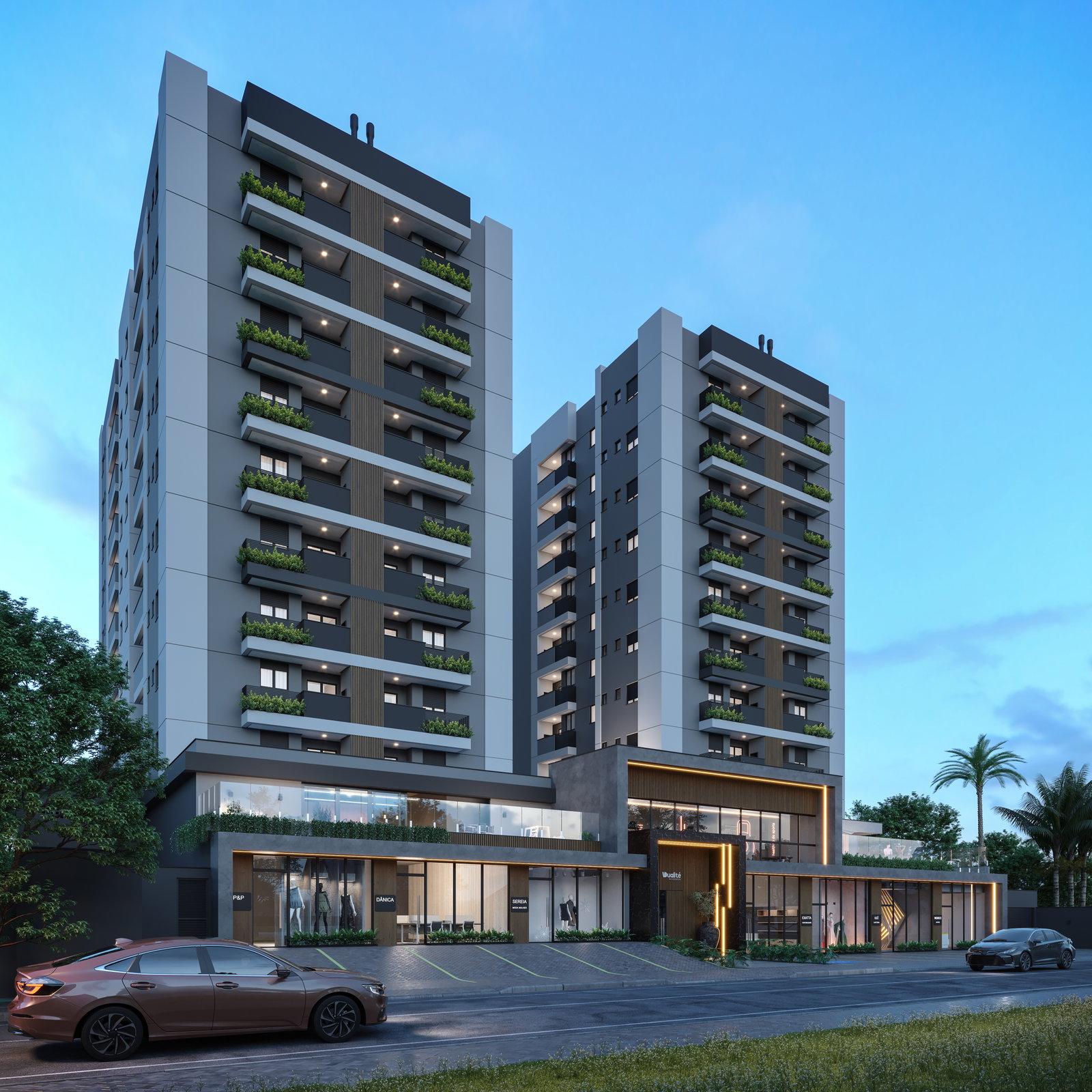 Apartamento em Glória, Joinville — foto 2