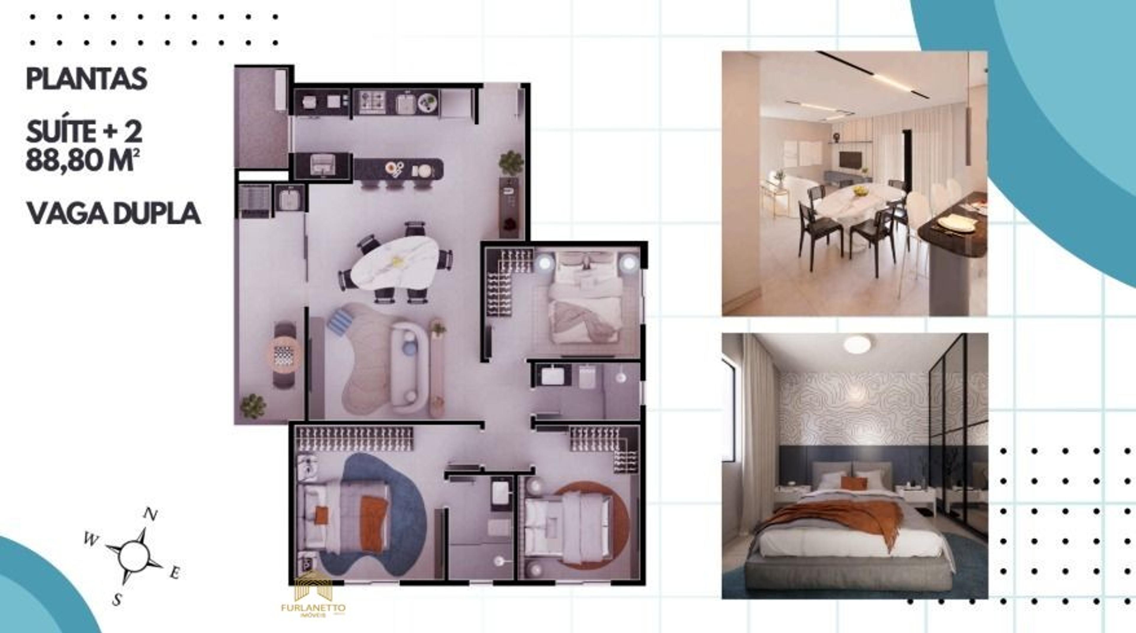 Apartamentos em Construção no Saguaçu - Alto Padrão em um dos Bairros Mais Valorizados de Joinville!!! — foto 6
