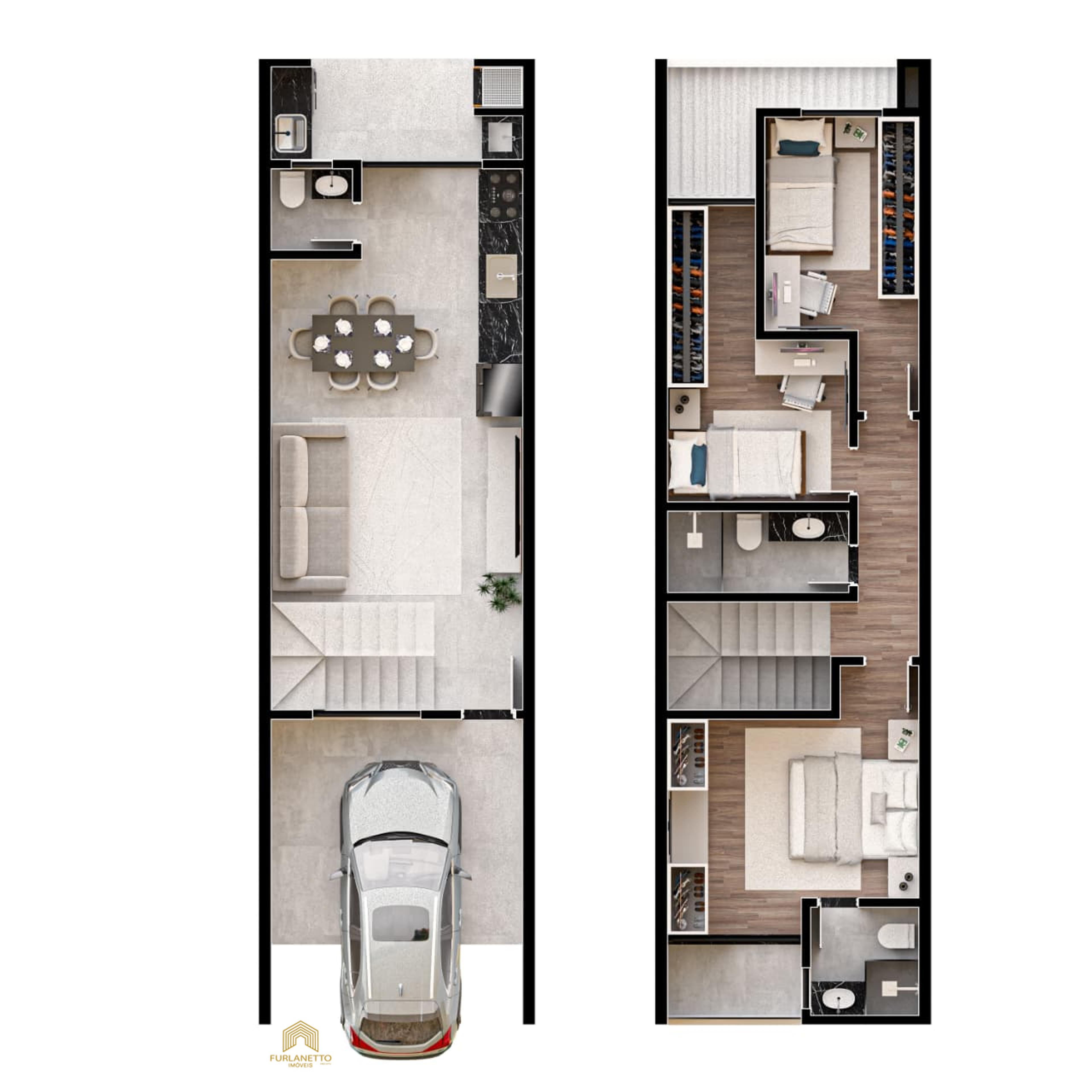 Casa Geminada Alto Padrão à Venda no Bairro Aventureiro!!! — foto 4