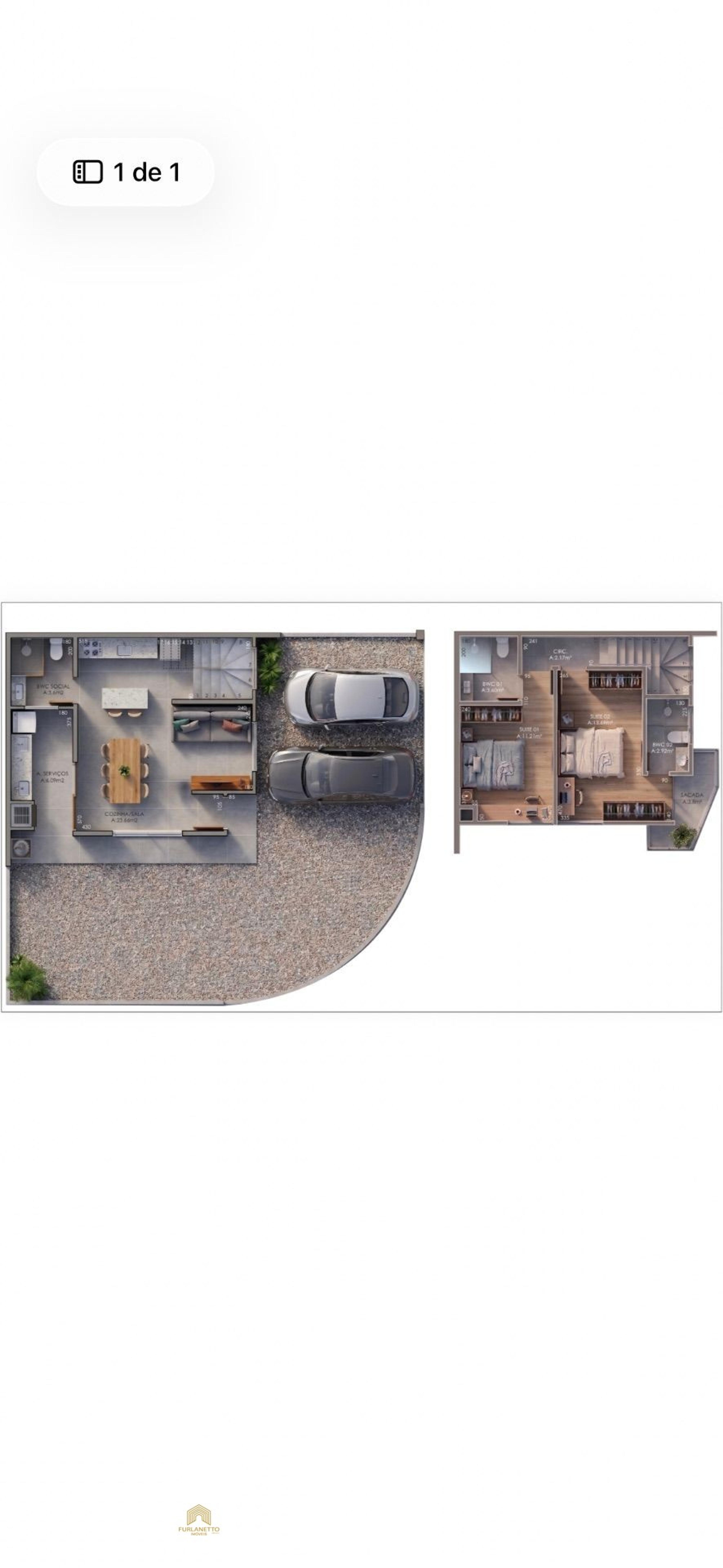 Casa geminado a venda no bairro Vila Nova — foto 3