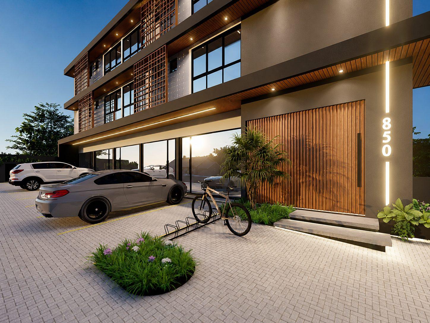 Apartamento Studio a venda no bairro Saguaçu