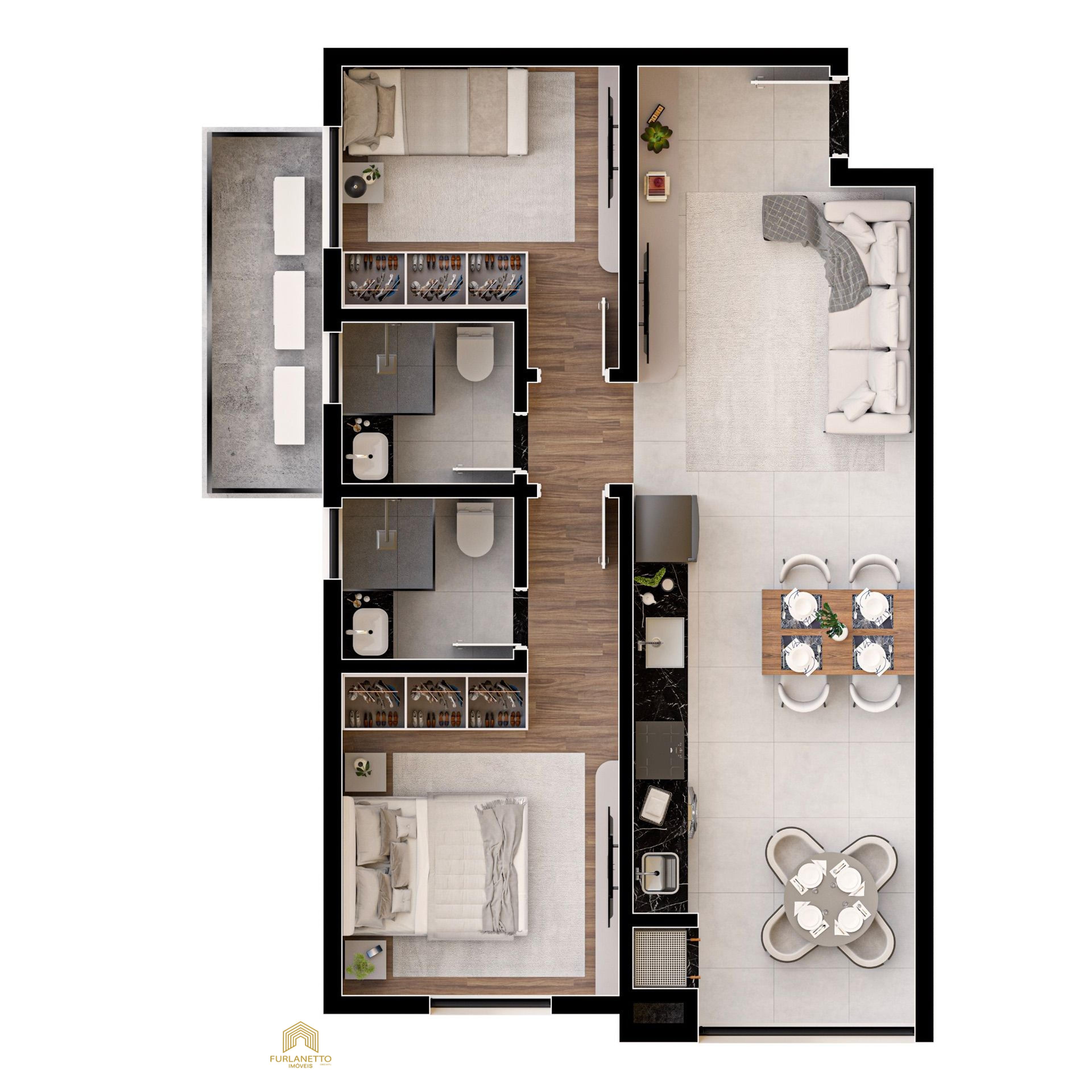 Apartamento à venda no bairro Costa e Silva — foto 18