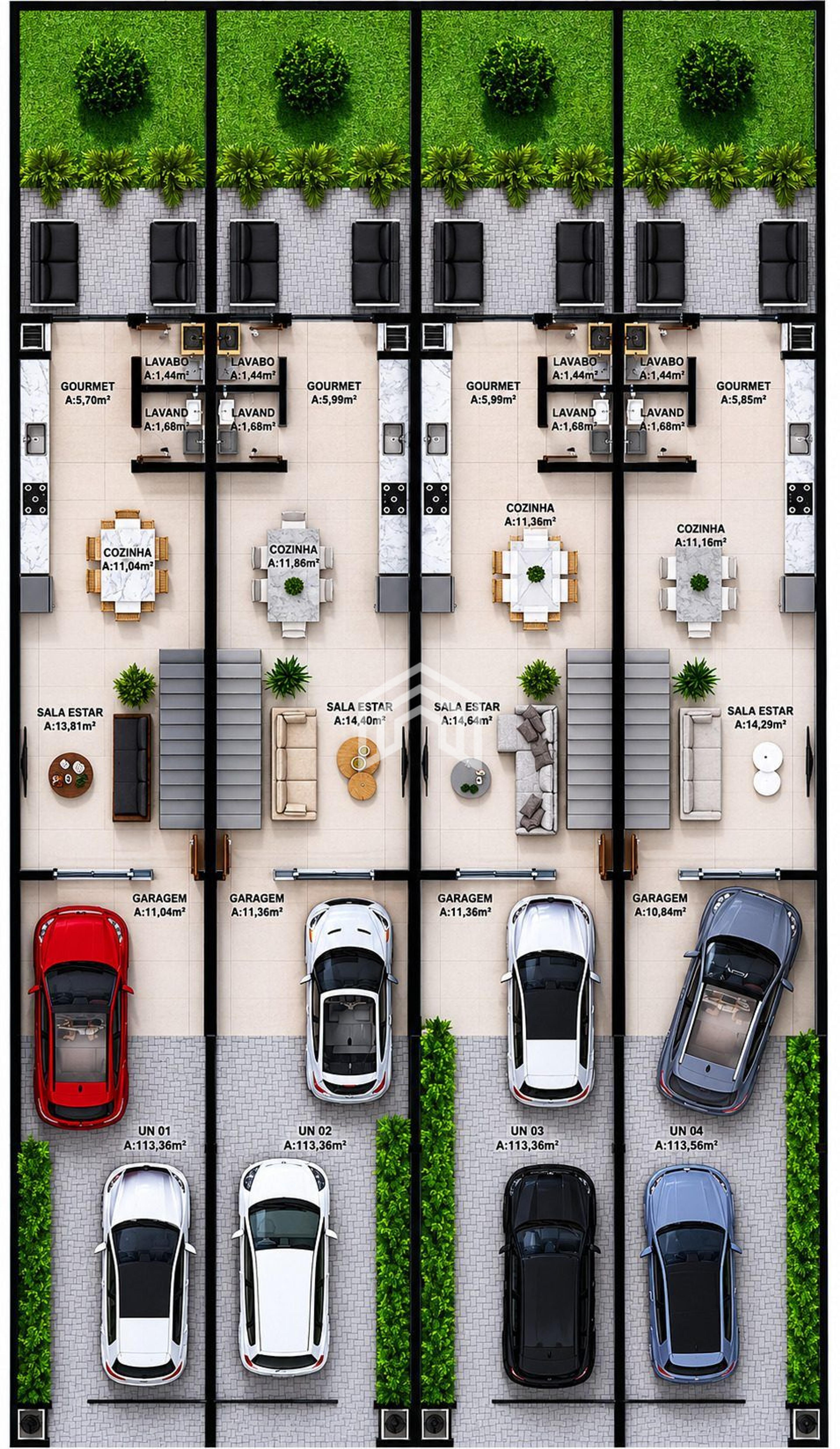 Casa geminado a venda no bairro Costa e silva com 3 dormitórios sendo 1 suíte e 113m2 privativos — foto 7