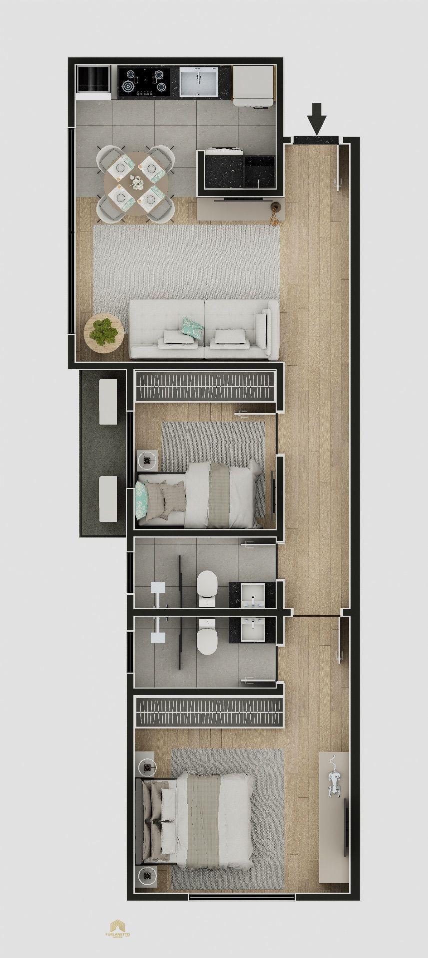 Apartamento à venda no bairro Saguaçu — foto 5