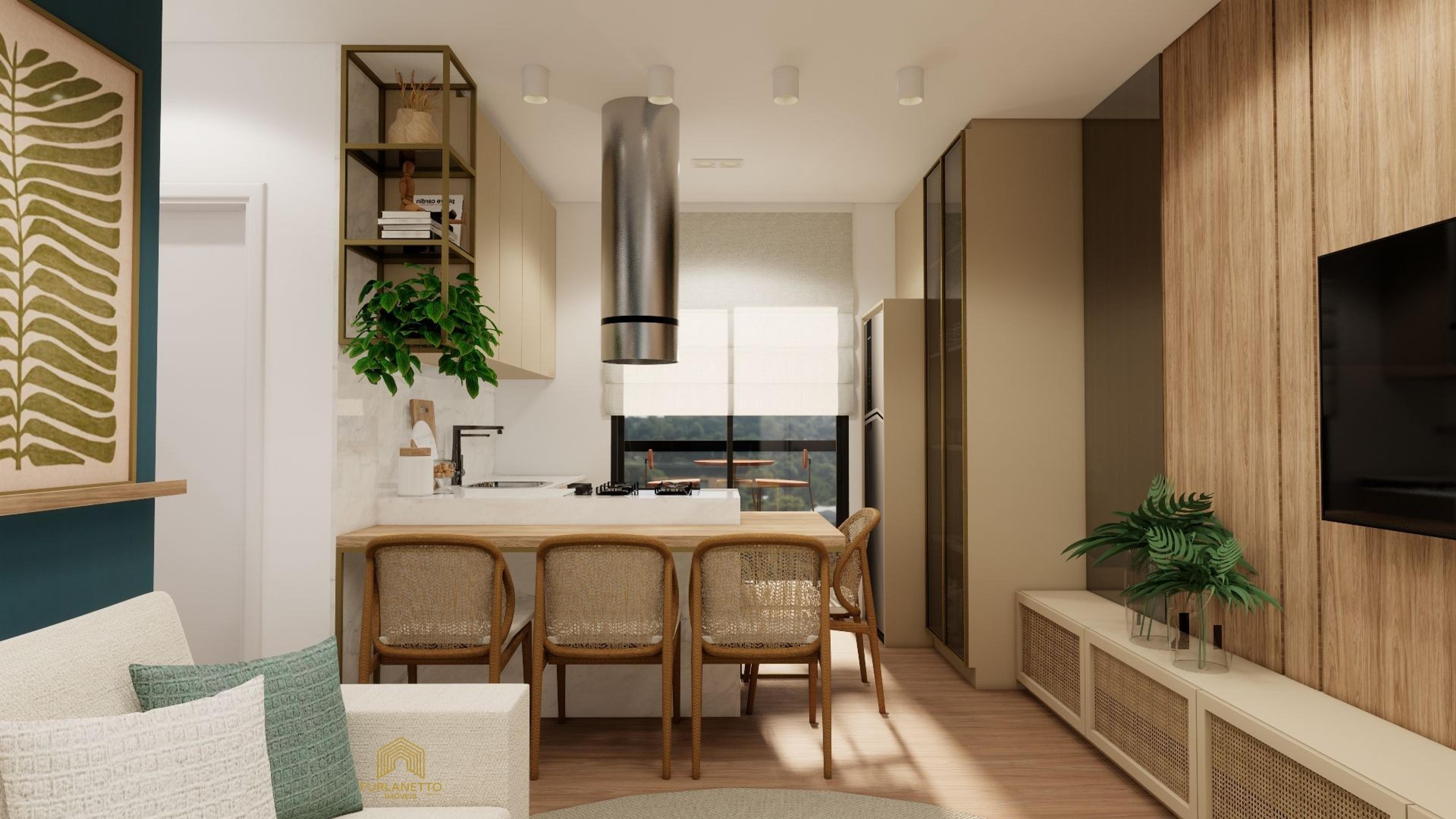 Apartamento com 2 quartos no bairro Nova Brasilia
