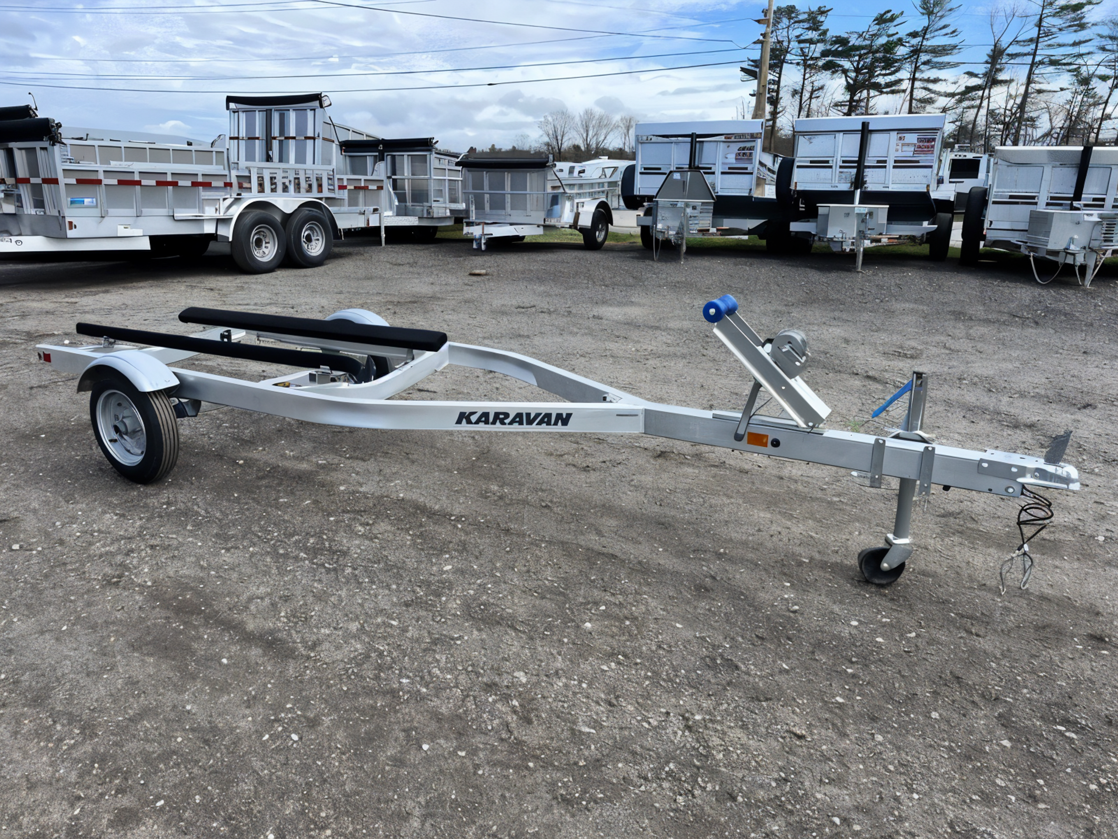 2020 Karavan Trailers Single Place Aluminum PWC Jet-Ski w/Adjustable Bunks