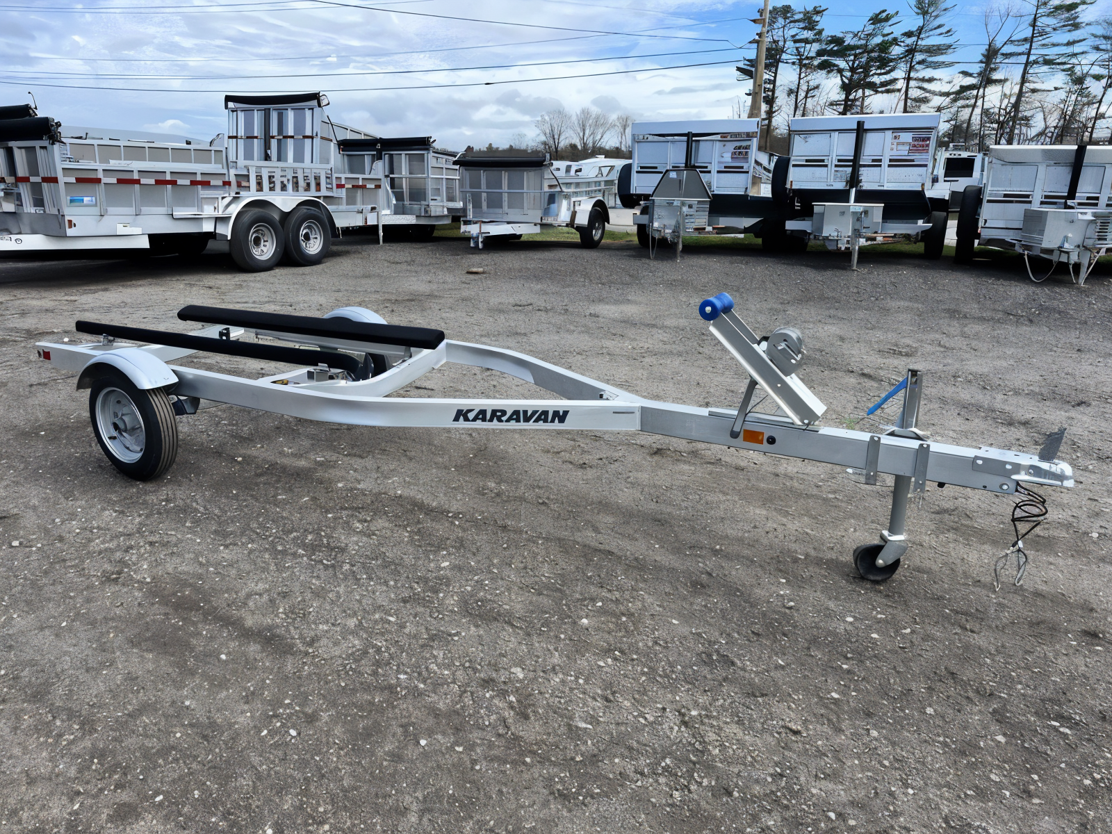 2020 Karavan Trailers Single Place Aluminum PWC Jet-Ski w/Adjustable Bunks
