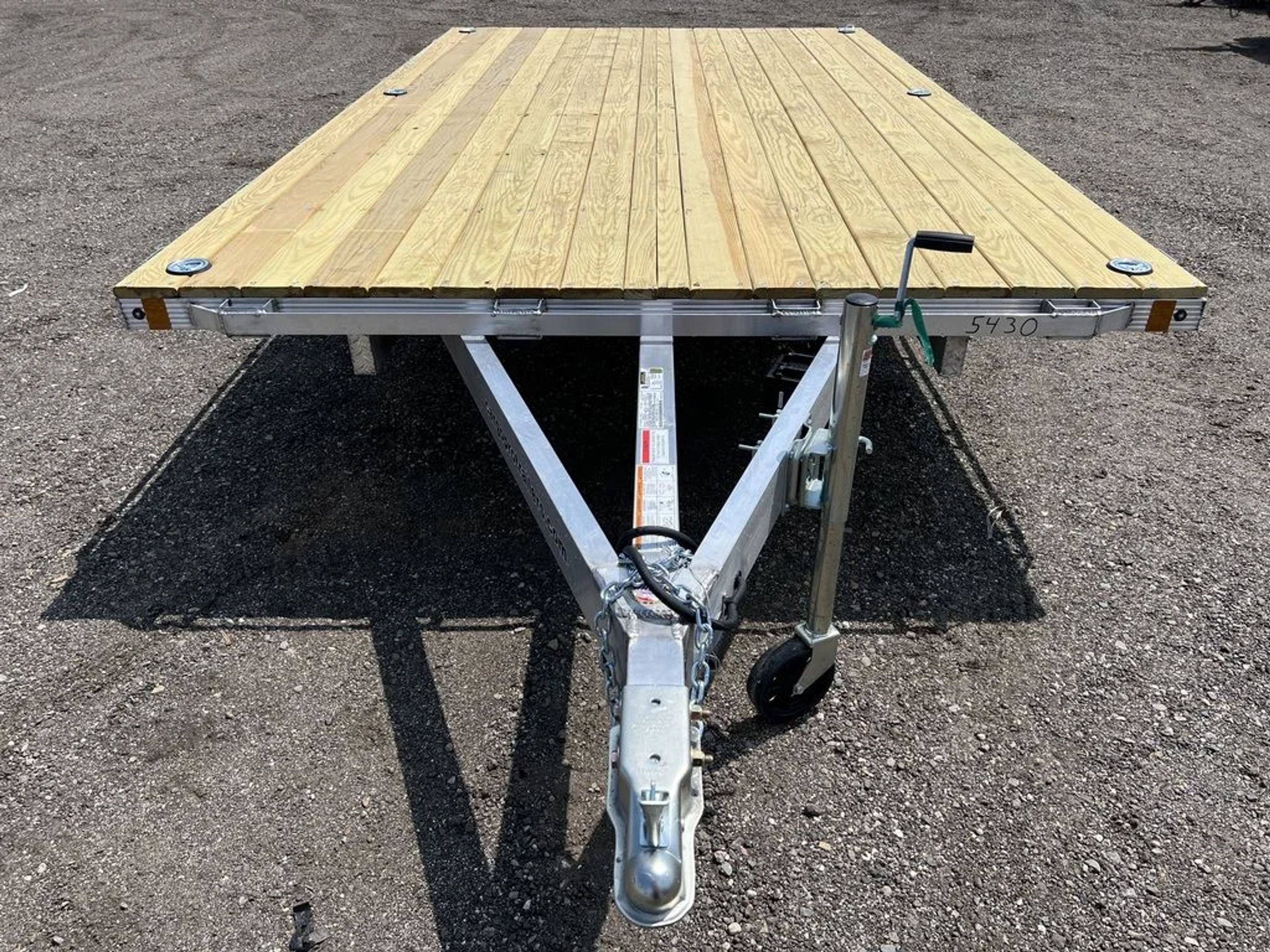 2024 Cargo Pro 101×14 Aluminum Deck Over Equipment Trailer w/D-Rings — view 6