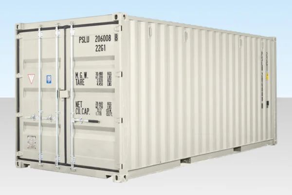 20ft Shipping Container (One Trip) – White